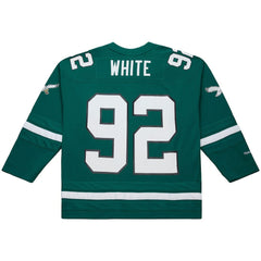 Reggie White Philadelphia Eagles Maxxed Out Fashion Hockey Jersey Kelly Green | Mitchell & Ness