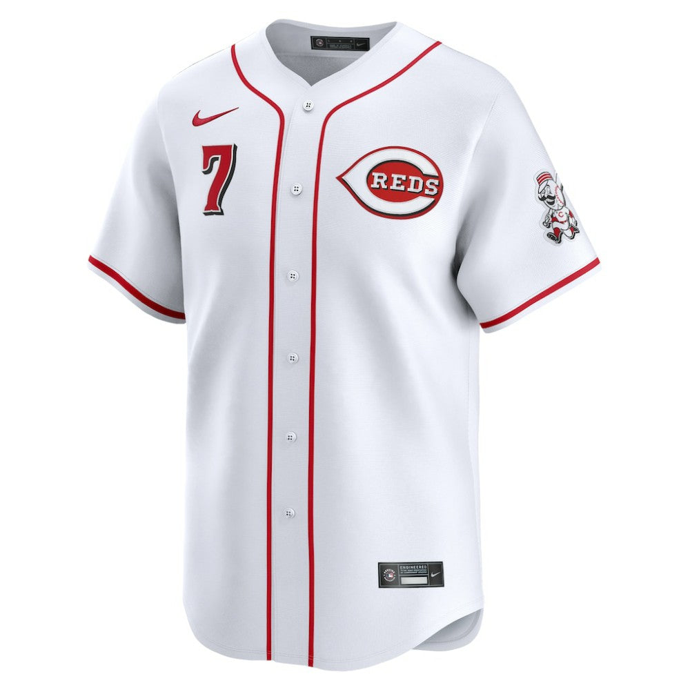 Spencer Steer Cincinnati Reds Nike Home Limited Player Jersey - MLB