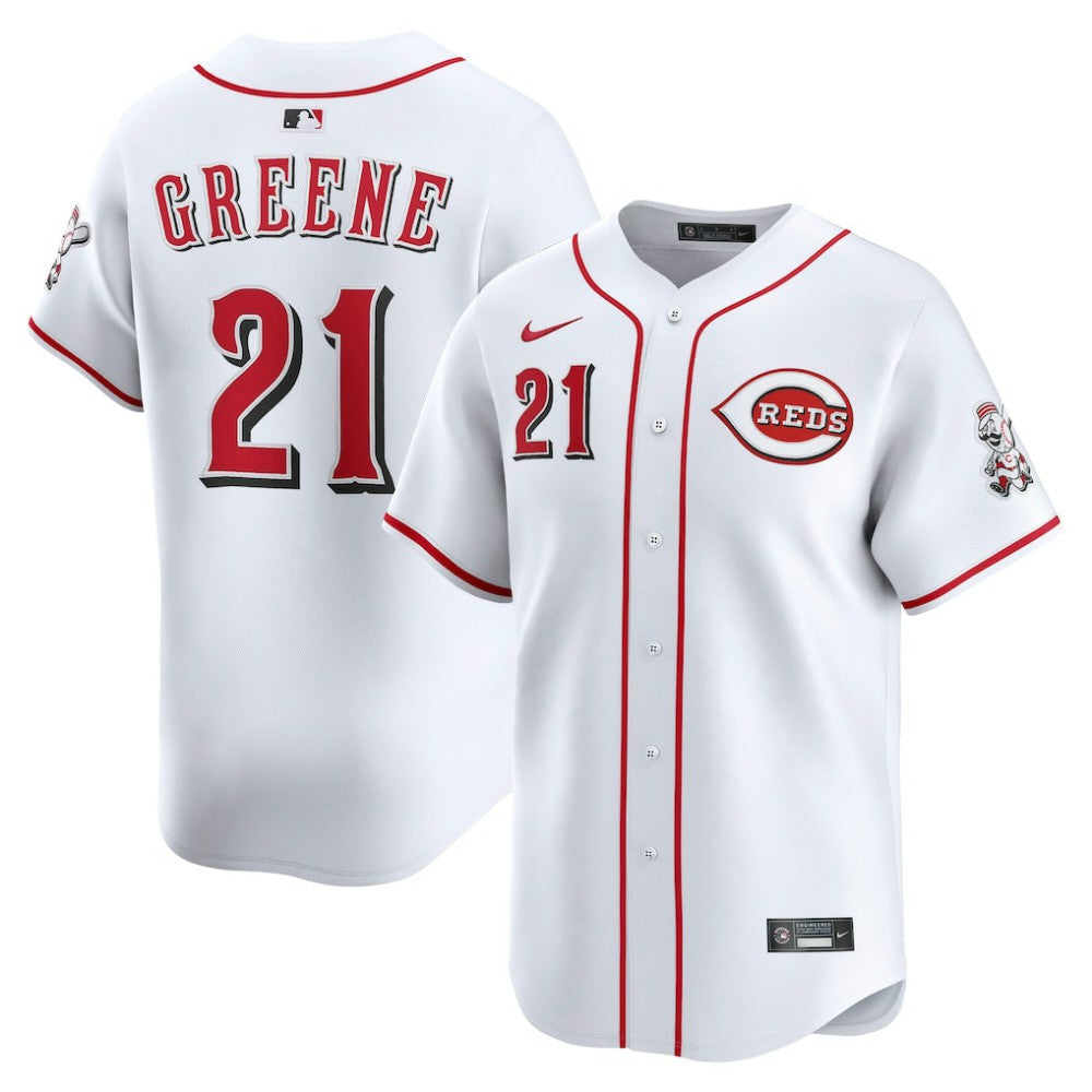Hunter Greene Cincinnati Reds Nike Home Limited Player Jersey - MLB