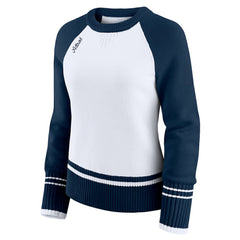 Houston Astros WEAR by Erin Andrews Women's Colorblock Raglan Sweater - MLB