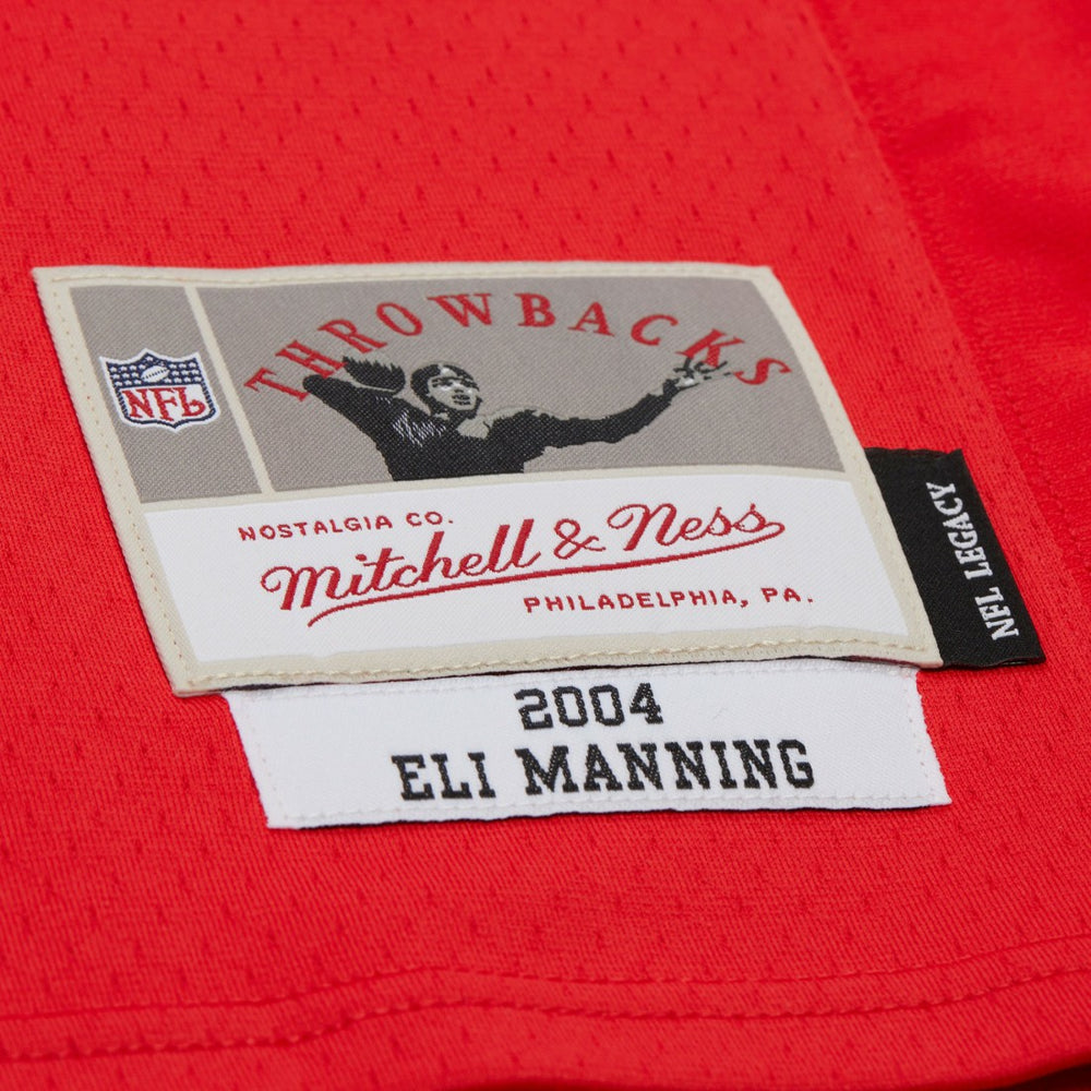 Eli Manning New York Giants Youth 2004 Legacy Retired Player Jersey Red | Mitchell & Ness