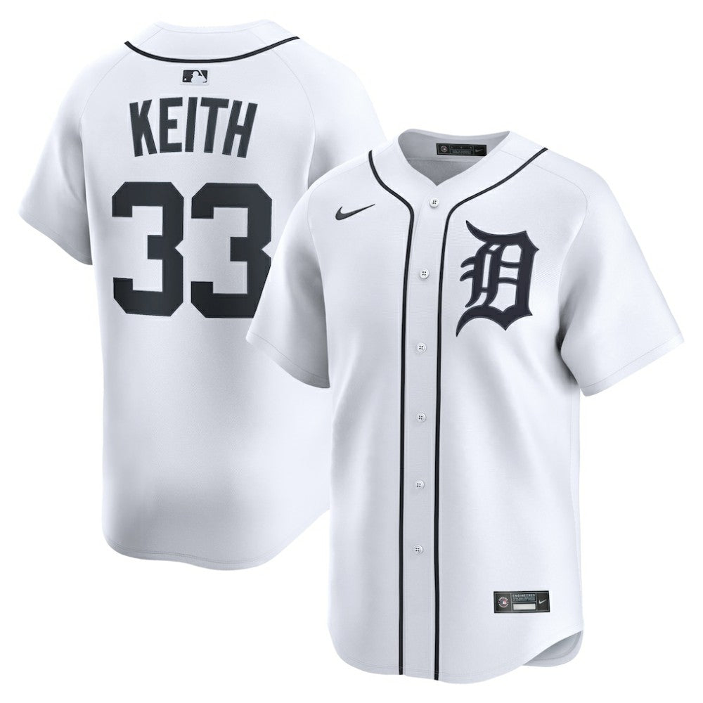 Colt Keith Detroit Tigers Nike Home Limited Player Jersey - MLB