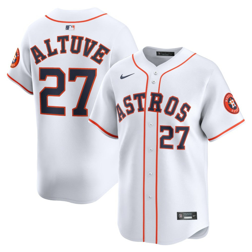 Jose Altuve Houston Astros Nike Home Limited Player Jersey - MLB