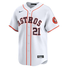 Yainer Diaz Houston Astros Nike Home Limited Player Jersey - MLB