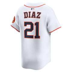 Yainer Diaz Houston Astros Nike Home Limited Player Jersey - MLB