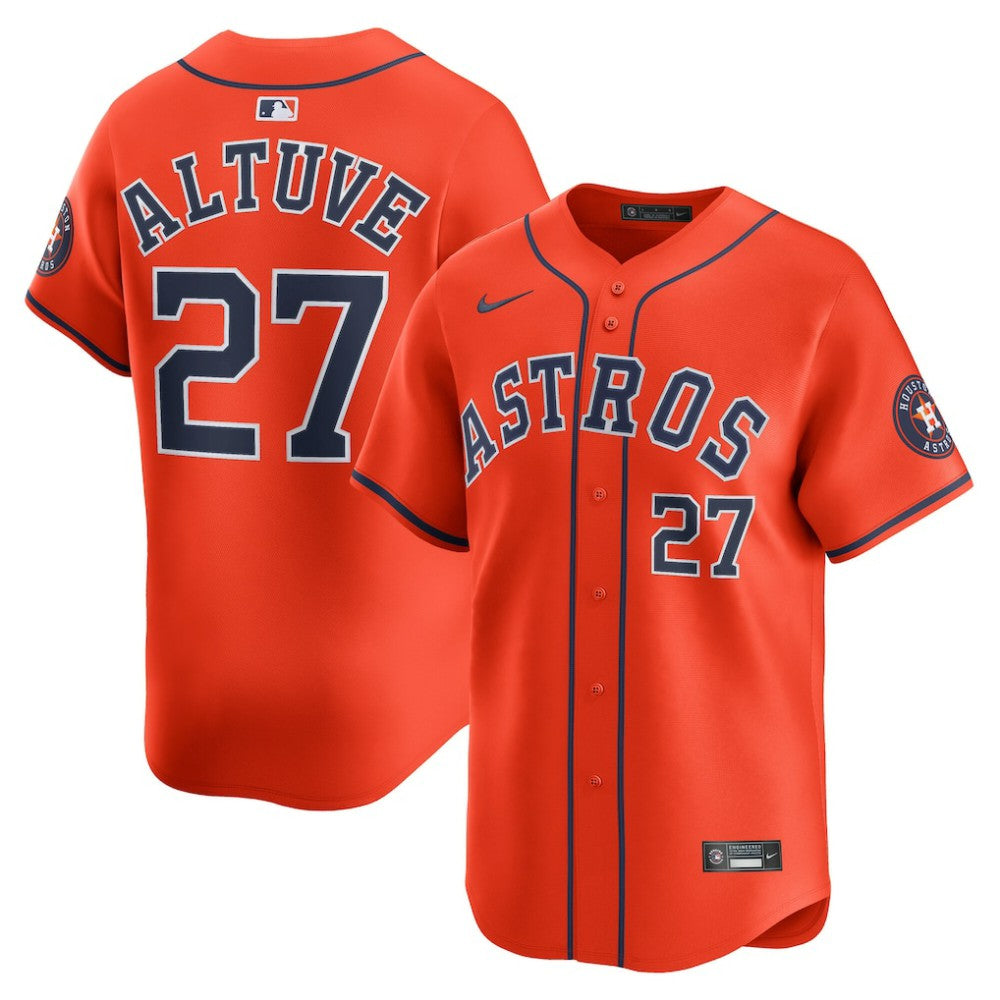 Jose Altuve Houston Astros Nike Alternate Limited Player Jersey - MLB