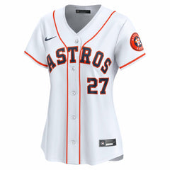Jose Altuve Houston Astros Nike Women's Home Limited Player Jersey - MLB