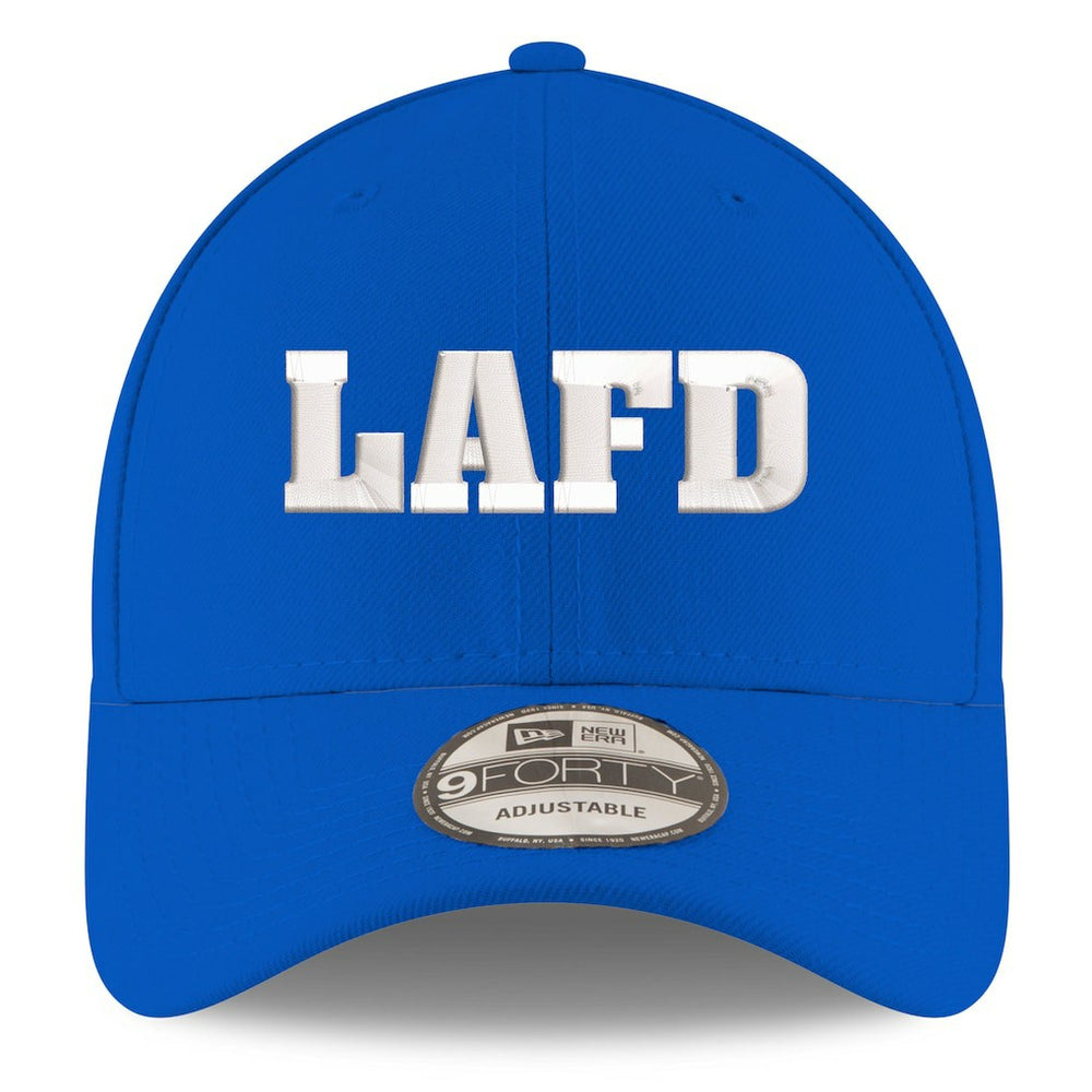Los Angeles Rams New Era LAFD 9FORTY Adjustable Hat Royal | NFL