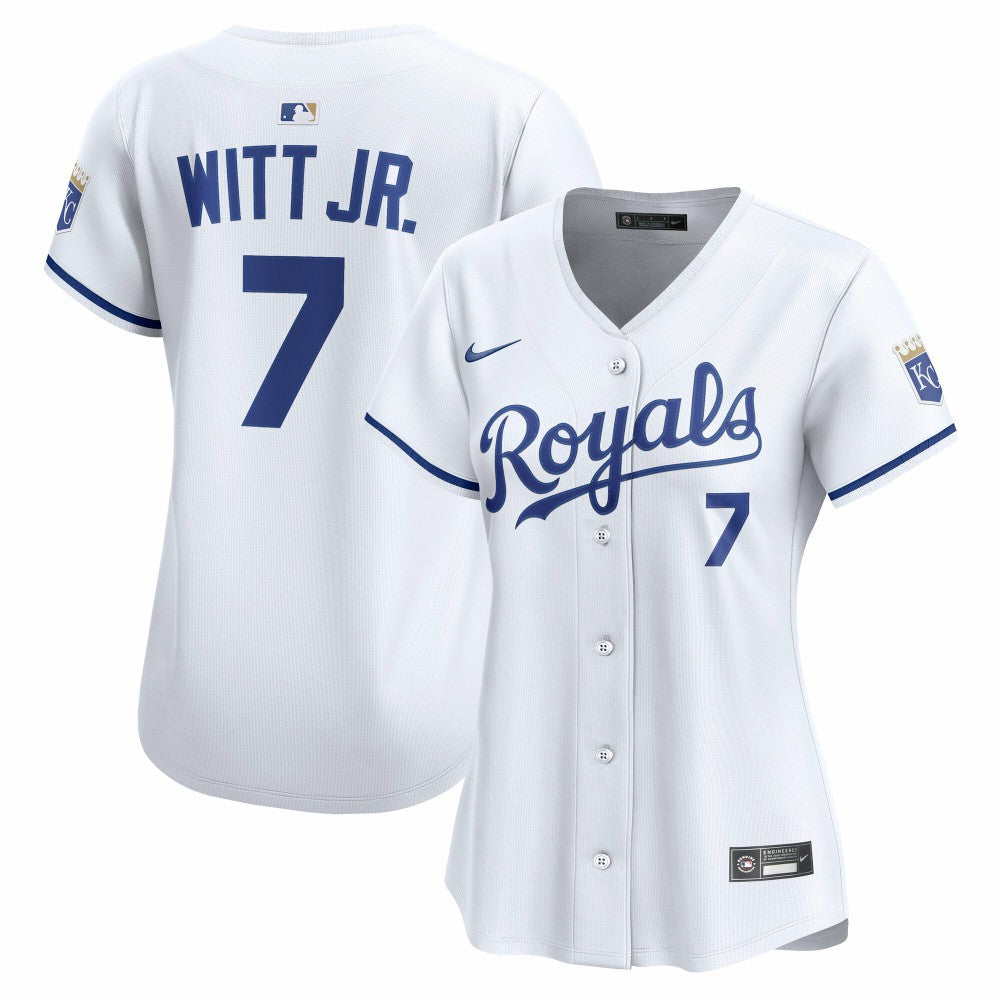 Bobby Witt Jr. Kansas City Royals Nike Women's Home Limited Player Jersey - MLB