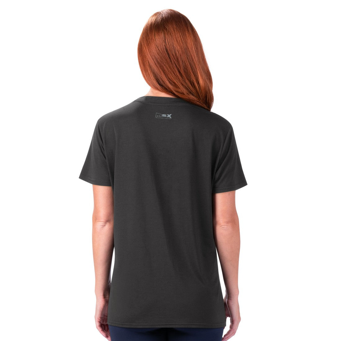 Detroit Lions G-III 4Her by Carl Banks Women's Jacey Performance Tri-Blend T-Shirt Black | NFL