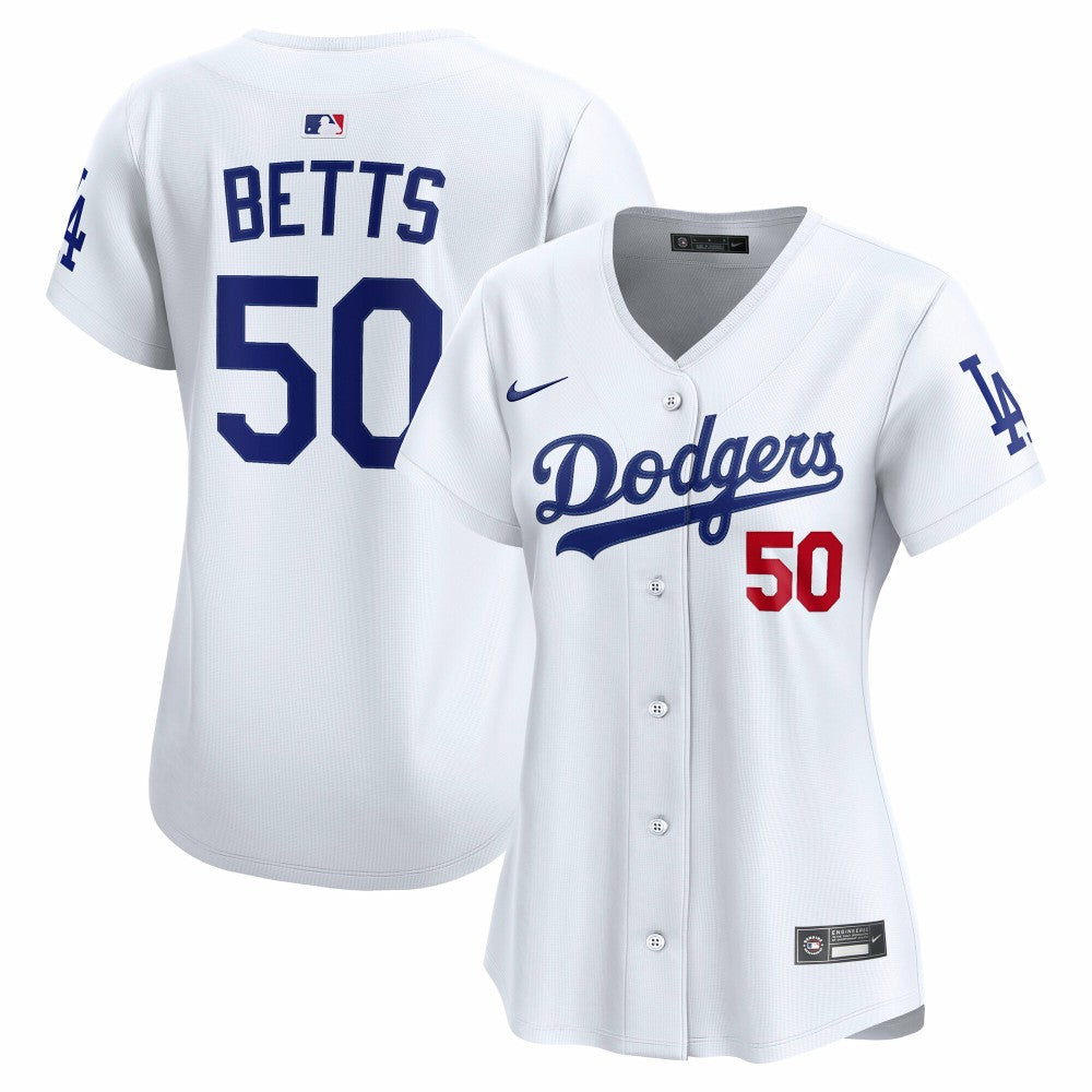 Mookie Betts Los Angeles Dodgers Nike Women's Home Limited Player Jersey - MLB