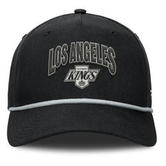 Los Angeles Kings Fanatics Decades Collection A-Frame Adjustable Hat - Black - NHL
