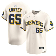 Nestor Cortes Milwaukee Brewers Nike Home Limited Player Jersey - MLB