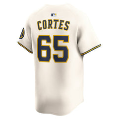 Nestor Cortes Milwaukee Brewers Nike Home Limited Player Jersey - MLB