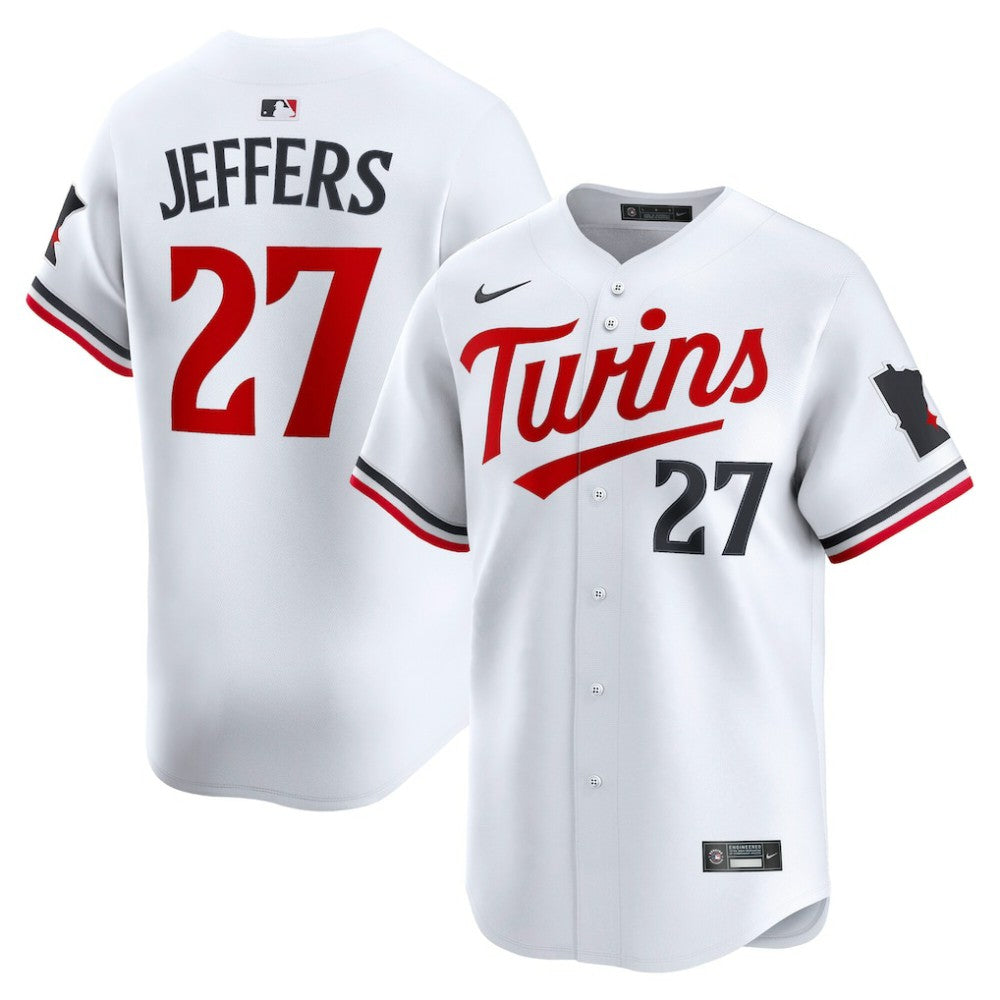 Ryan Jeffers Minnesota Twins Nike Home Limited Player Jersey - MLB