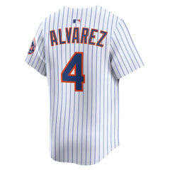Francisco Alvarez New York Mets Nike Home Limited Player Jersey - MLB