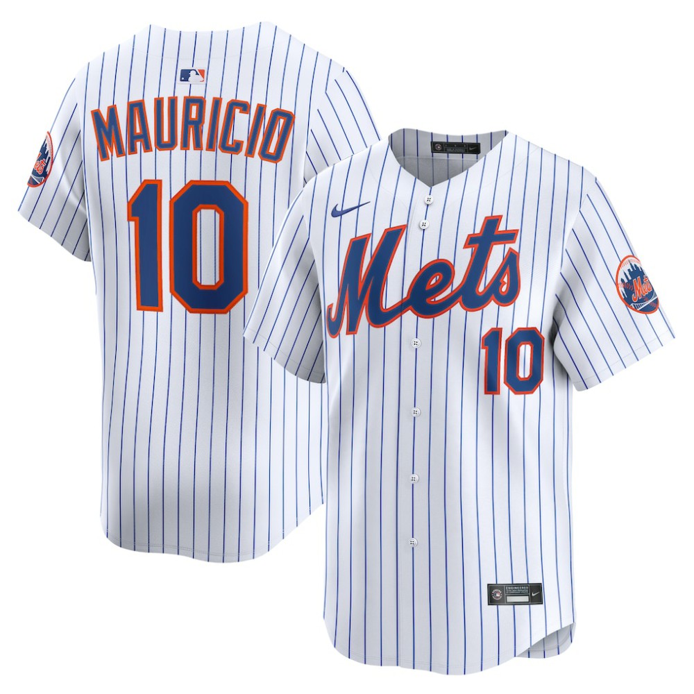 Ronny Mauricio New York Mets Nike Home Limited Player Jersey - MLB