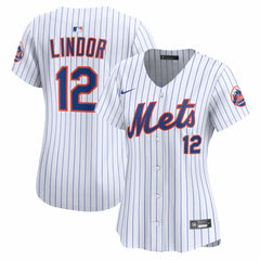 Francisco Lindor New York Mets Nike Women's Home Limited Jersey - MLB