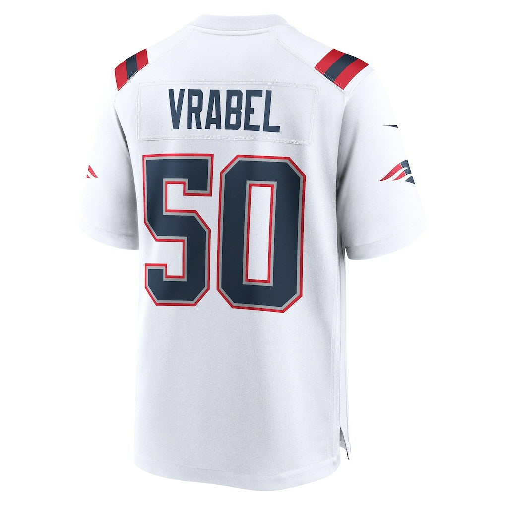 Mike Vrabel New England Patriots Retired Player Game Jersey White | Nike for Sale