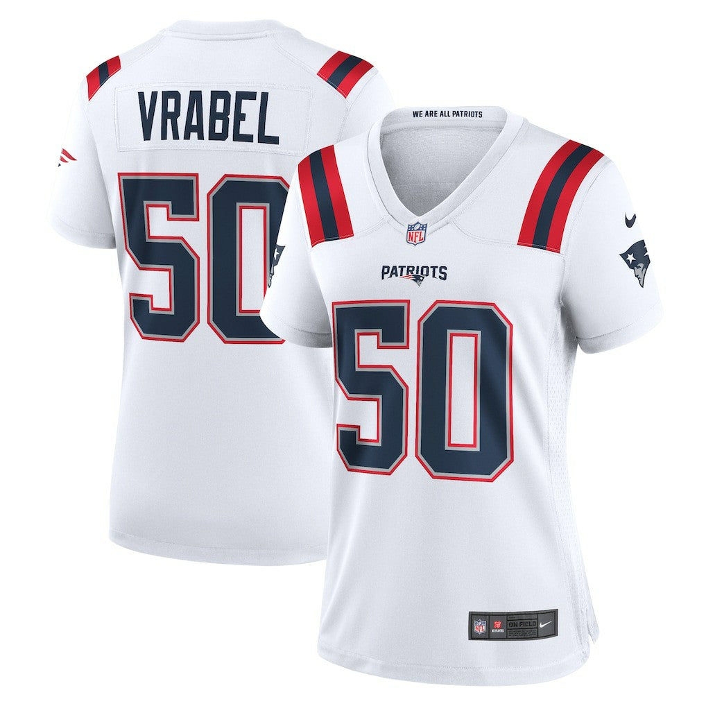 Mike Vrabel New England Patriots Women's Retired Player Game Jersey White | Nike for Sale