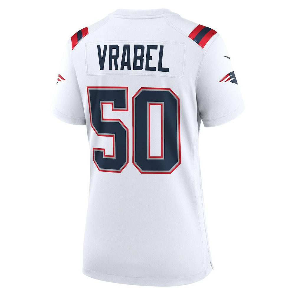 Mike Vrabel New England Patriots Women's Retired Player Game Jersey White | Nike for Sale