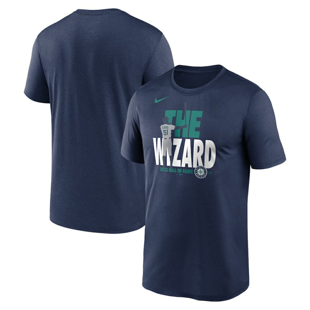 Ichiro Suzuki Seattle Mariners Nike 2025 National Baseball Hall of Fame Legend T-Shirt - MLB