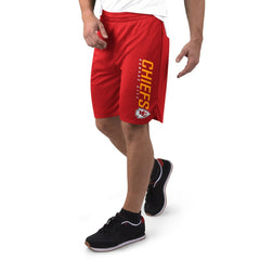Kansas City Chiefs MSX by Michael Strahan Mesh Shorts Red | NFL