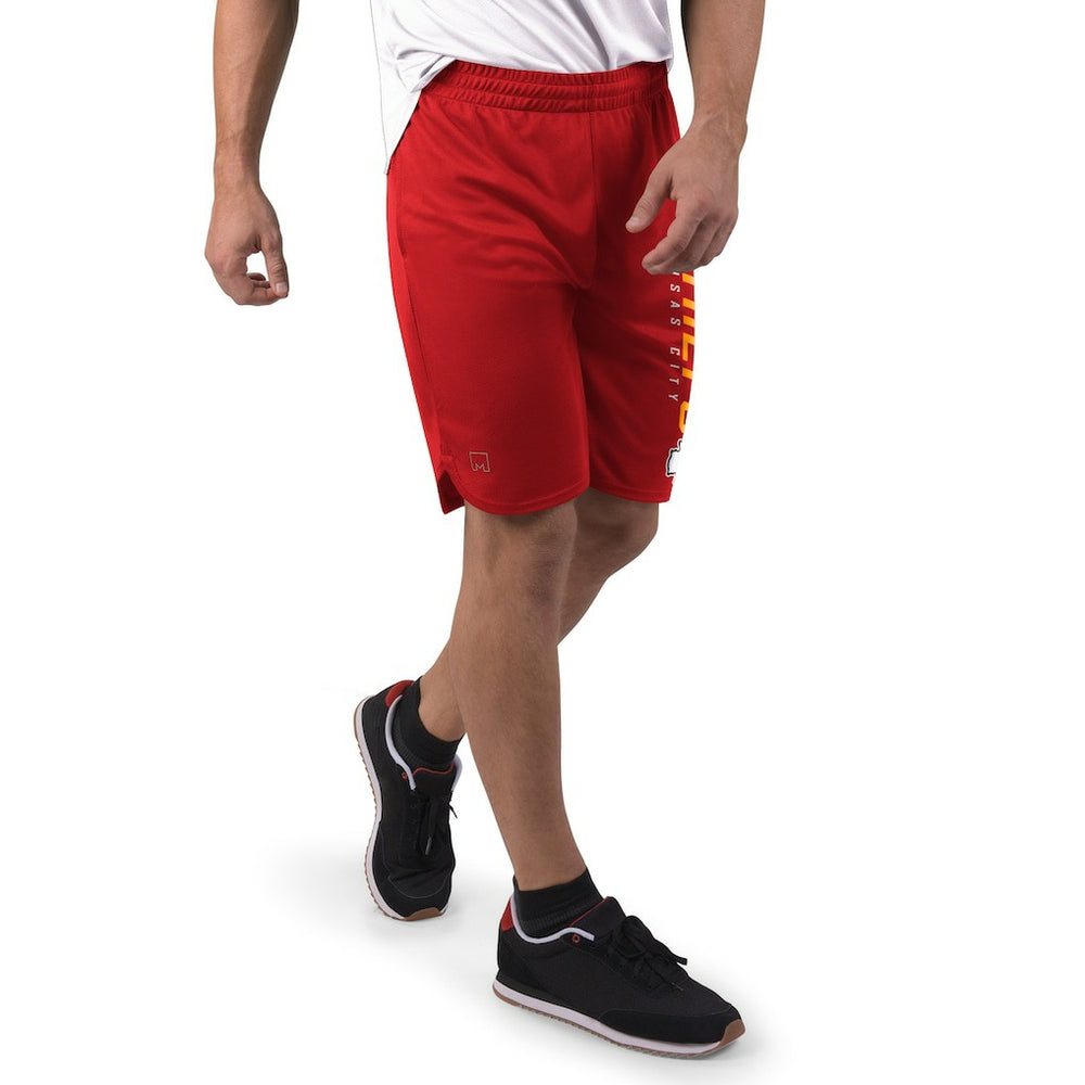 Kansas City Chiefs MSX by Michael Strahan Mesh Shorts Red | NFL