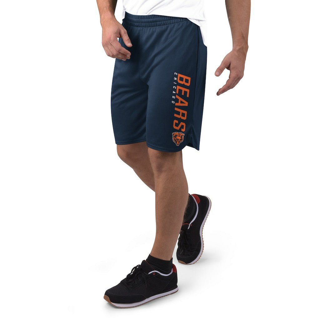 Chicago Bears MSX by Michael Strahan Mesh Shorts Navy | NFL