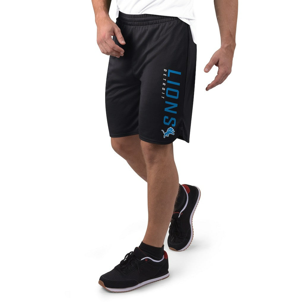 Detroit Lions MSX by Michael Strahan Mesh Shorts Black | NFL