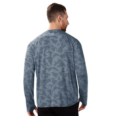 Houston Texans MSX by Michael Strahan Performance Camo Long Sleeve T-Shirt Navy | NFL