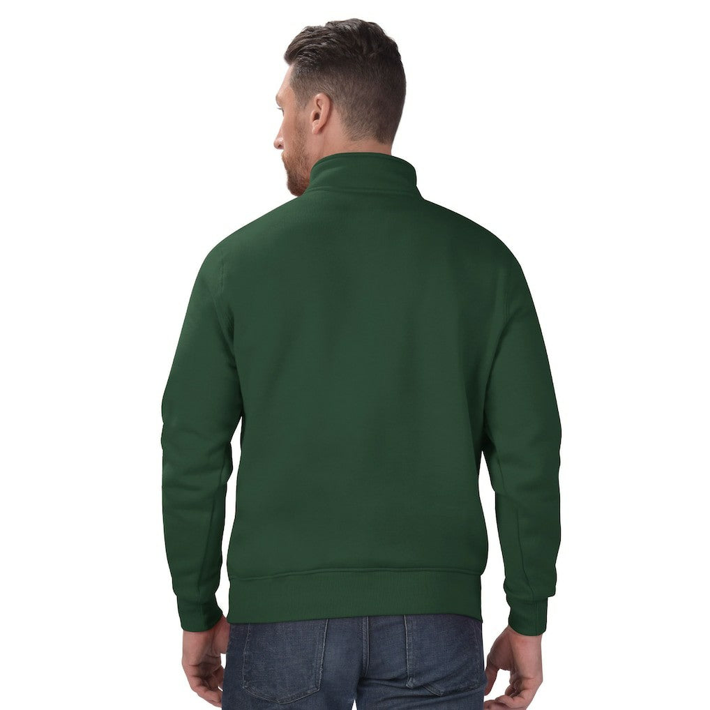Green Bay Packers Starter Classic Quarter-Zip Pullover Sweatshirt Green | NFL