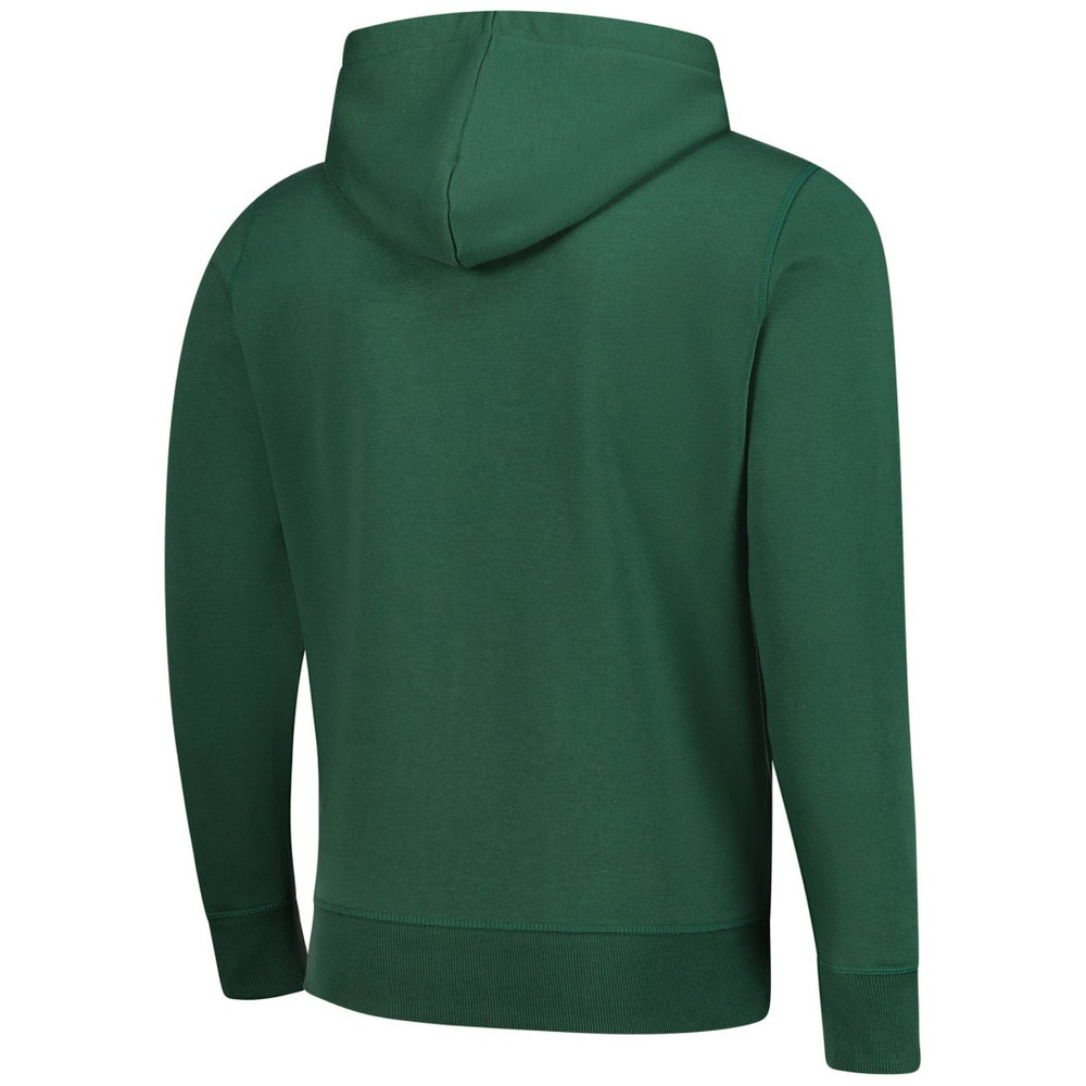 Green Bay Packers Starter Distressed Classic Full-Zip Hoodie Green | NFL