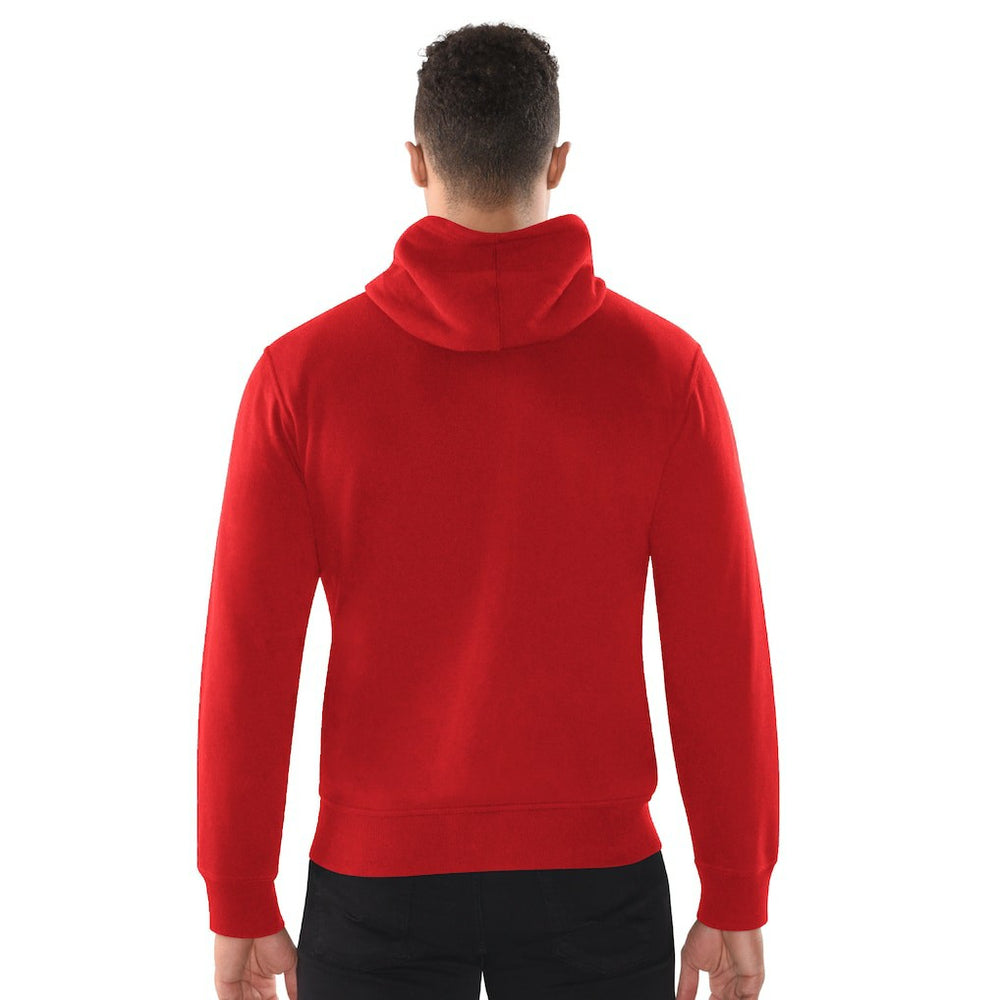 Kansas City Chiefs Starter Distressed Classic Full-Zip Hoodie Red | NFL