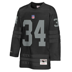 Bo Jackson Las Vegas Raiders Youth Hockey Fashion Jersey Black | Mitchell & Ness