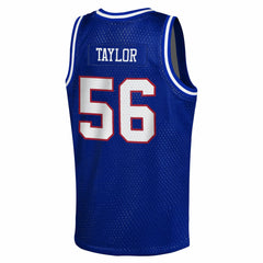 Lawrence Taylor New York Giants Youth Retired Player NFL Basketball Fashion Jersey Royal | Mitchell & Ness