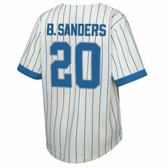 Barry Sanders Detroit Lions Youth Retired Player Name & Number Baseball Jersey Cream | Mitchell & Ness