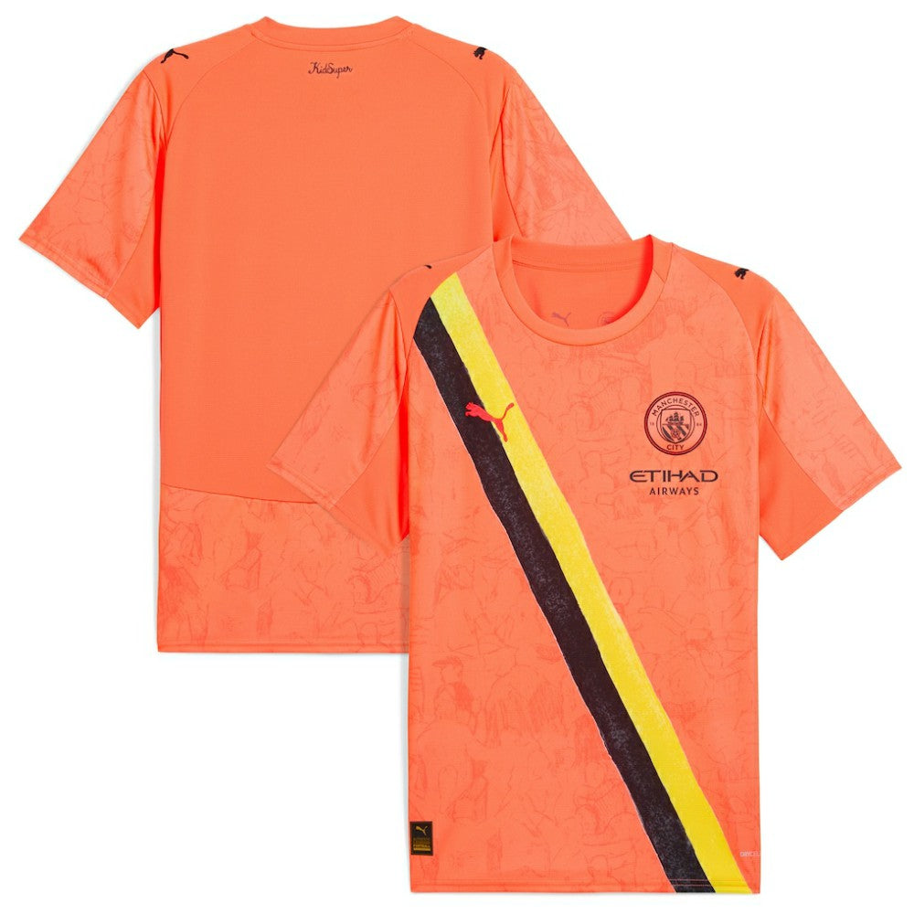Manchester City x KidSuper 2025 FIFA Club World Cup Replica Jersey Orange | Puma Online