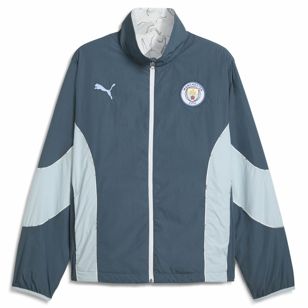 Manchester City x KidSuper 2025 FIFA Club World Cup Reversible Full-Zip Jacket Gray | Puma Sale