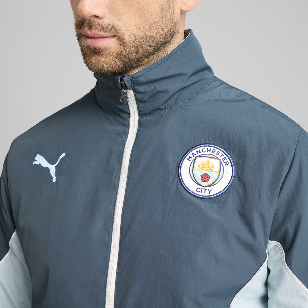 Manchester City x KidSuper 2025 FIFA Club World Cup Reversible Full-Zip Jacket Gray | Puma Sale