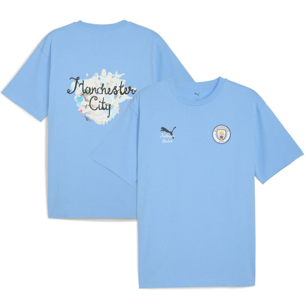 Manchester City x KidSuper 2025 FIFA Club World Cup Graphic T-Shirt Light Blue | Puma Online
