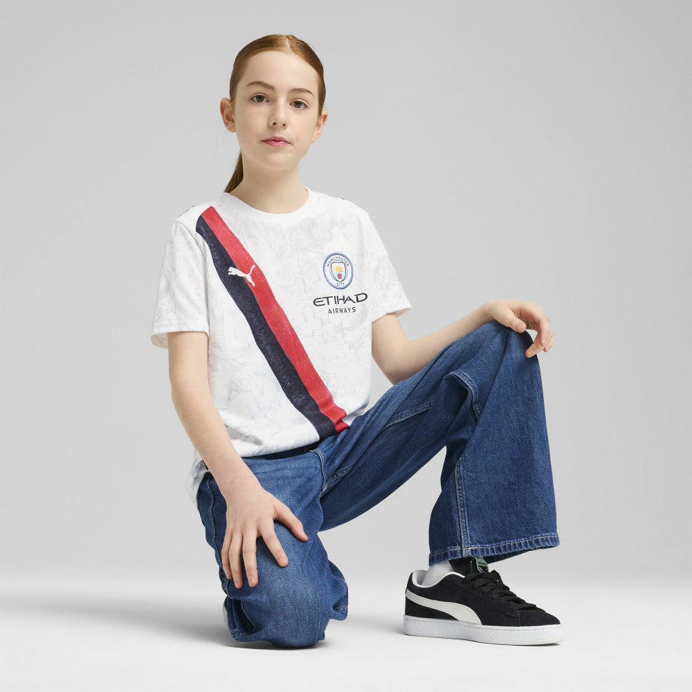 Manchester City x KidSuper Youth 2025 FIFA Club World Cup Replica Jersey White | Puma online