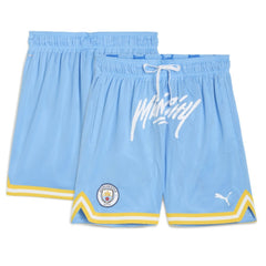 Manchester City 2025 FIFA Club World Cup Hoops Reversible Shorts Light Blue | Puma discount