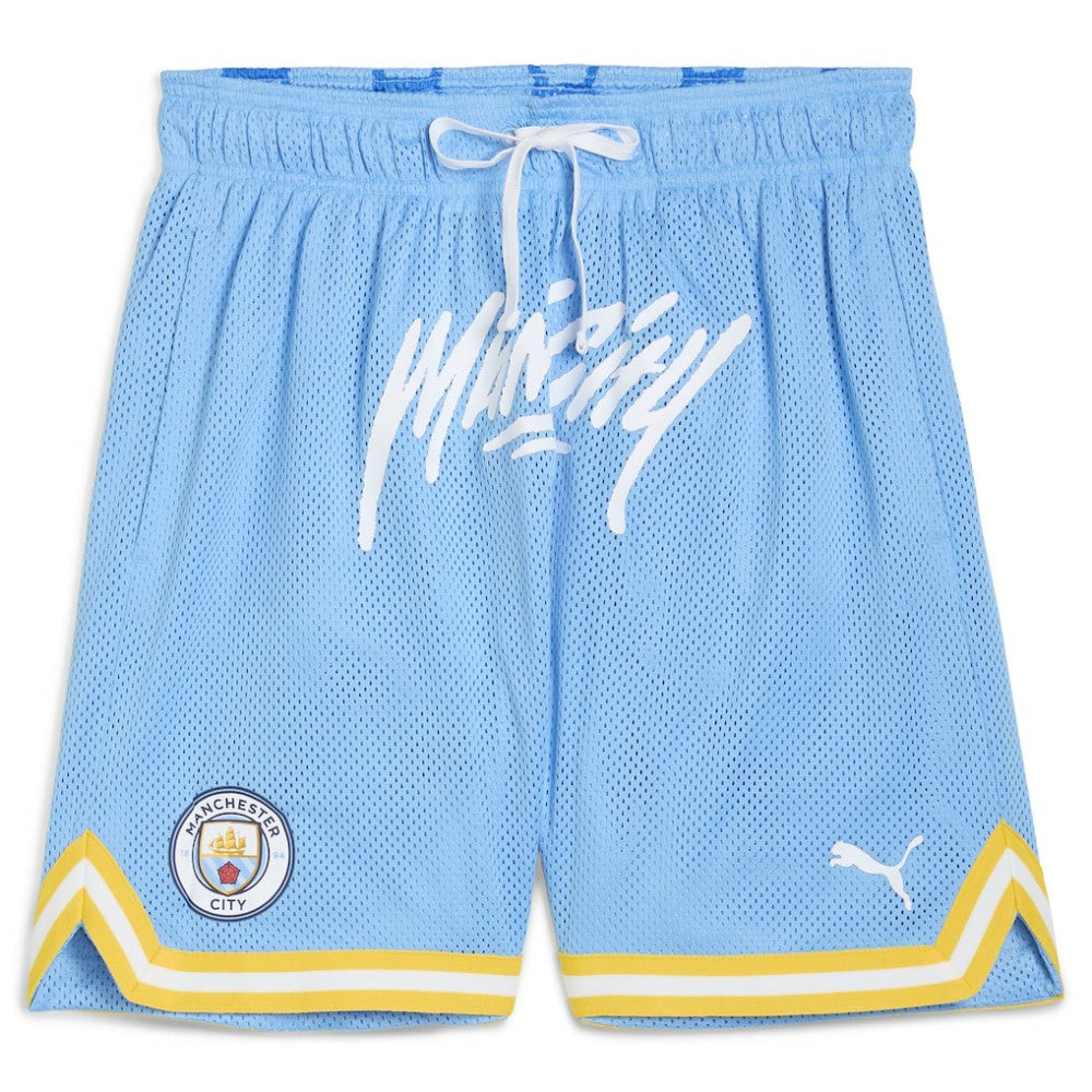 Manchester City 2025 FIFA Club World Cup Hoops Reversible Shorts Light Blue | Puma discount