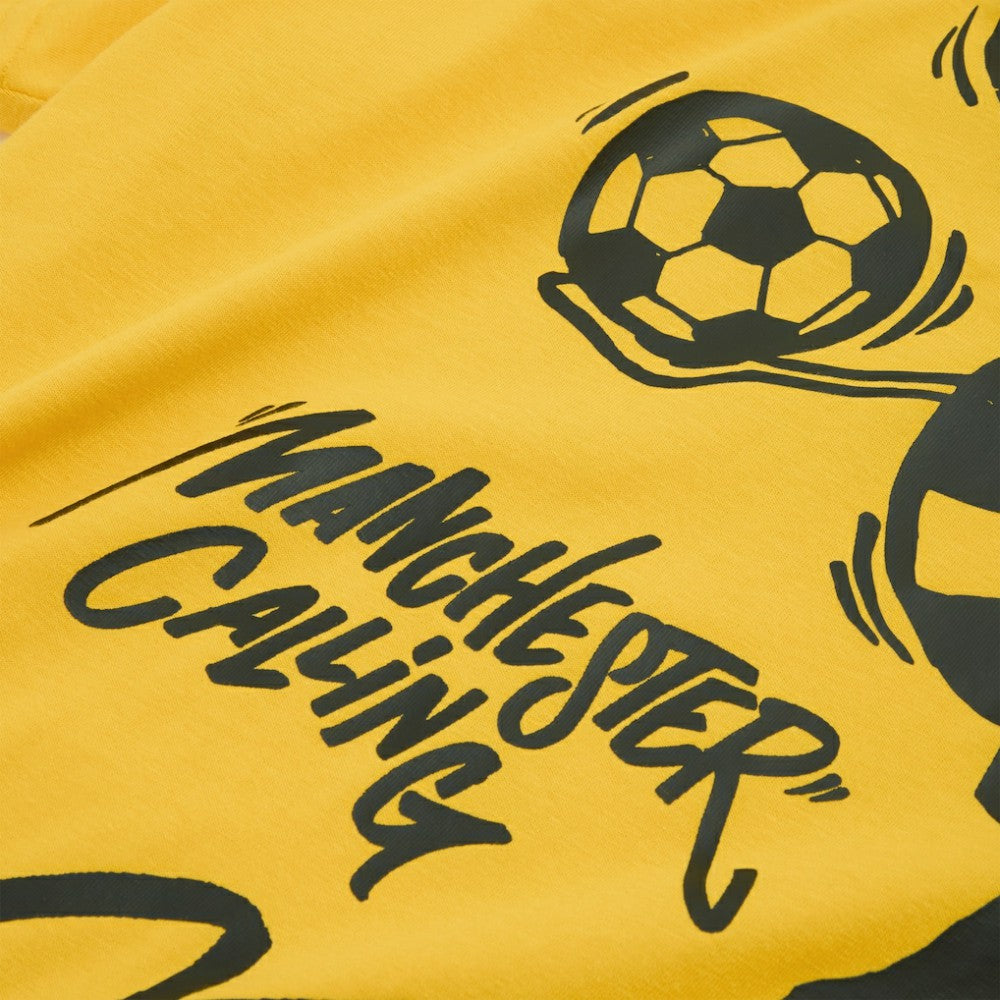 Manchester City 2025 FIFA Club World Cup Hoops T-Shirt Yellow | Puma online