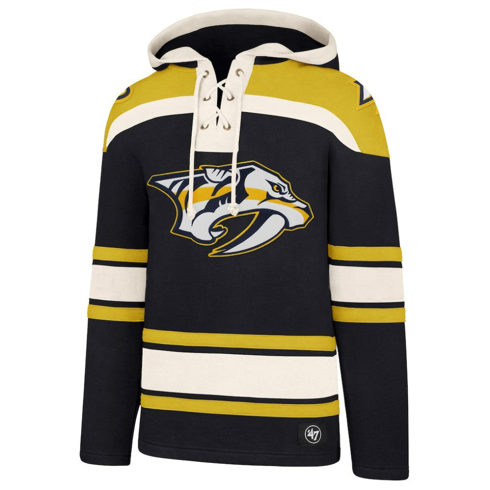 Nashville Predators '47 Superior Lacer Hoodie - Black - NHL