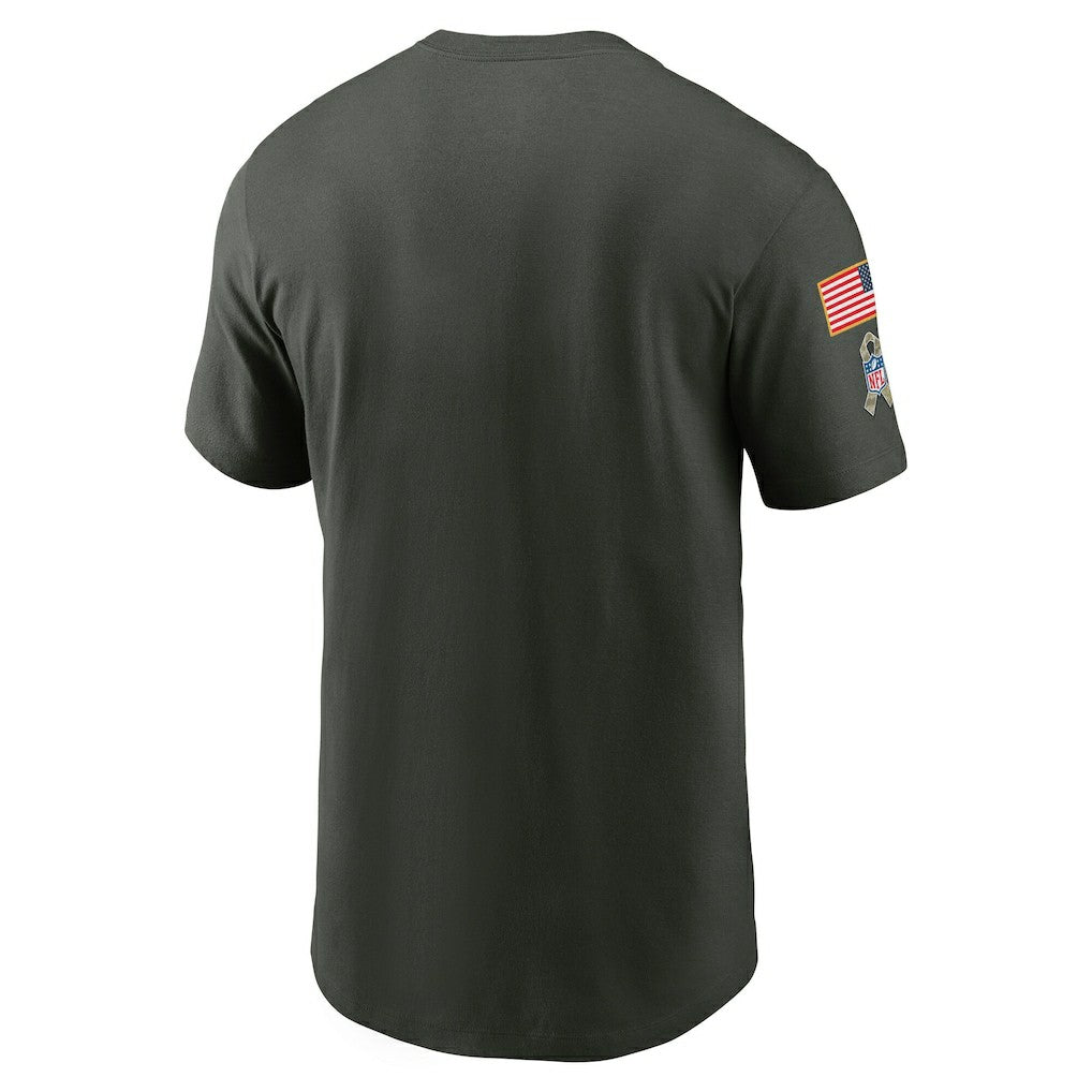 Cincinnati Bengals 2025 Salute to Service Sideline Primary Edge Dri-FIT T-Shirt Forest Green | Nike for Sale