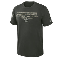Washington Commanders 2025 Salute to Service Sideline Slub Dri-FIT T-Shirt Dark Green | Nike for Sale