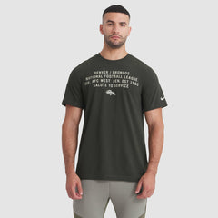Denver Broncos 2025 Salute to Service Sideline Slub Dri-FIT T-Shirt Forest Green | Nike for Sale