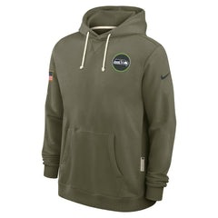 Seattle Seahawks 2025 Salute to Service Sideline Standard Issue Dri-FIT Hoodie Olive | Nike for Sale